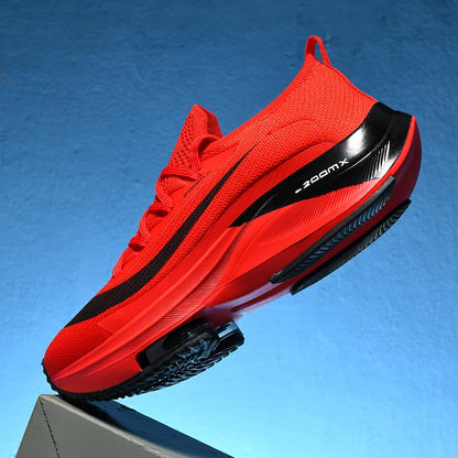 Marathon AirCushion Men Sports Running Shoes Breathable Lightweight Women Comfortable Athletic Training Nonskid Sneakers Tennis
