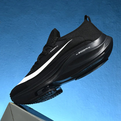 Marathon AirCushion Men Sports Running Shoes Breathable Lightweight Women Comfortable Athletic Training Nonskid Sneakers Tennis