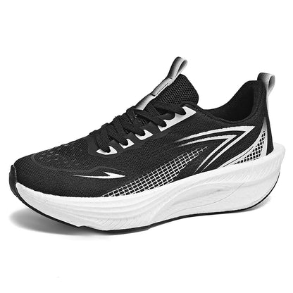 Marathon Running Shoes Men Sports Air Cushion Breathable Lightweight Comfortable Outdoor Athletic Antiskid Sneakers 2026 New
