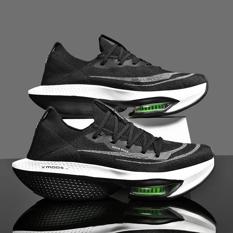 Marathon AirCushion Men Sports Running Shoes Breathable Lightweight Women Comfortable Athletic Training Nonskid Sneakers Tennis
