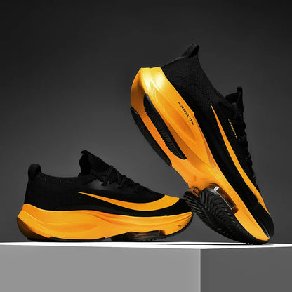 Marathon AirCushion Men Sports Running Shoes Breathable Lightweight Women Comfortable Athletic Training Nonskid Sneakers Tennis