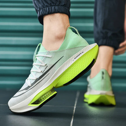 Marathon AirCushion Men Sports Running Shoes Breathable Lightweight Women Comfortable Athletic Training Nonskid Sneakers Tennis